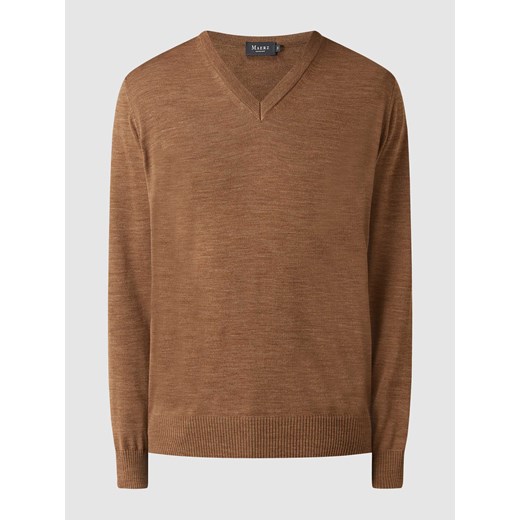 Sweter z żywej wełny ze sklepu Peek&Cloppenburg  w kategorii Swetry męskie - zdjęcie 168327216