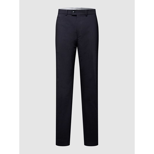 Spodnie o kroju regular fit z mieszanki żywej wełny z dodatkiem streczu model ‘Enrico’ ze sklepu Peek&Cloppenburg  w kategorii Spodnie męskie - zdjęcie 168327636