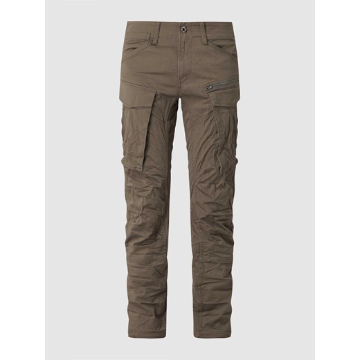 Spodnie cargo o kroju regular tapered fit z dodatkiem streczu model ‘Rovic’ ze sklepu Peek&Cloppenburg  w kategorii Spodnie męskie - zdjęcie 168327667