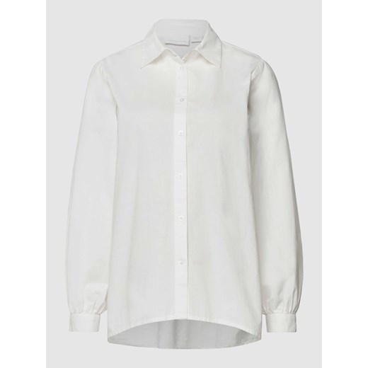 Bluzka koszulowa ciążowa z bawełny ekologicznej ze sklepu Peek&Cloppenburg  w kategorii Bluzki ciążowe - zdjęcie 168327687