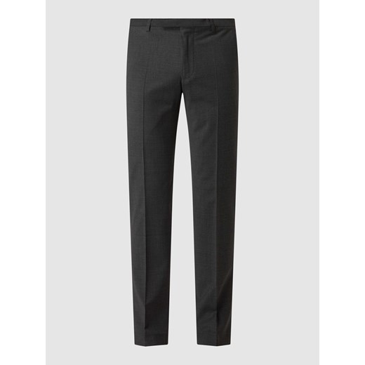 Spodnie do garnituru o kroju super slim fit z dodatkiem żywej wełny model ‘Cicastello’ ‘CIPOWERSTRETCH’ ze sklepu Peek&Cloppenburg  w kategorii Spodnie męskie - zdjęcie 168327817