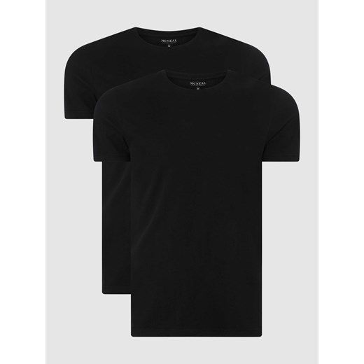 T-shirt z bawełny w zestawie 2 szt. ze sklepu Peek&Cloppenburg  w kategorii T-shirty męskie - zdjęcie 168328507