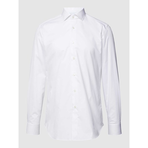 Koszula biznesowa o kroju regular fit z drobnego twillu ze sklepu Peek&Cloppenburg  w kategorii Koszule męskie - zdjęcie 168328798