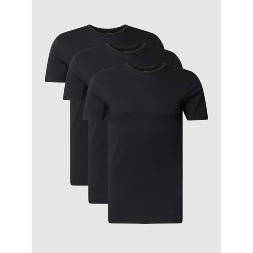 T-shirt z dekoltem okrągłym,w zestawie 3 szt. ze sklepu Peek&Cloppenburg  w kategorii T-shirty męskie - zdjęcie 168329209