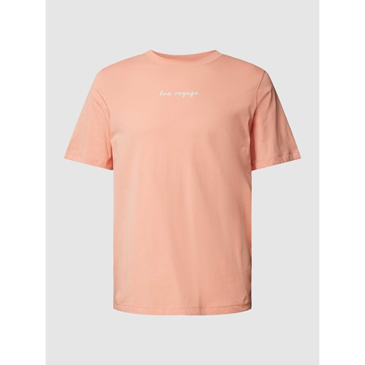 T-shirt z nadrukiem z logo model ‘LAPALM’ ze sklepu Peek&Cloppenburg  w kategorii T-shirty męskie - zdjęcie 168329285