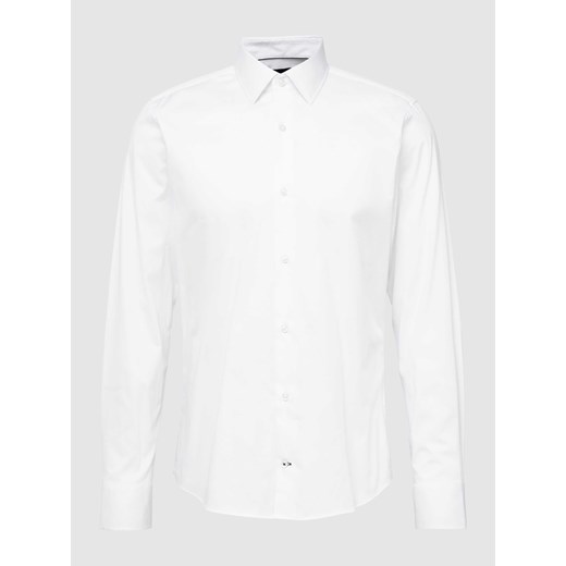 Koszula biznesowa o kroju Slim Fit z mankietami sportowymi ze sklepu Peek&Cloppenburg  w kategorii Koszule męskie - zdjęcie 168329739
