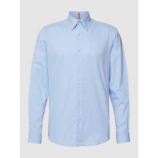 Koszula casualowa o kroju regular fit z kołnierzykiem typu button down model ‘Rickert’ ze sklepu Peek&Cloppenburg  w kategorii Koszule męskie - zdjęcie 168330015