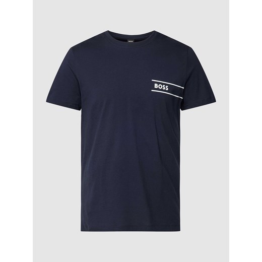 T-shirt z detalem z logo ze sklepu Peek&Cloppenburg  w kategorii Piżamy męskie - zdjęcie 168330198