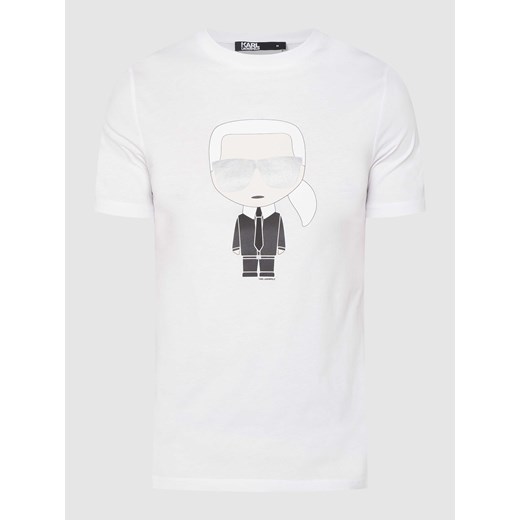 T-shirt z bawełny ze sklepu Peek&Cloppenburg  w kategorii T-shirty męskie - zdjęcie 168330347