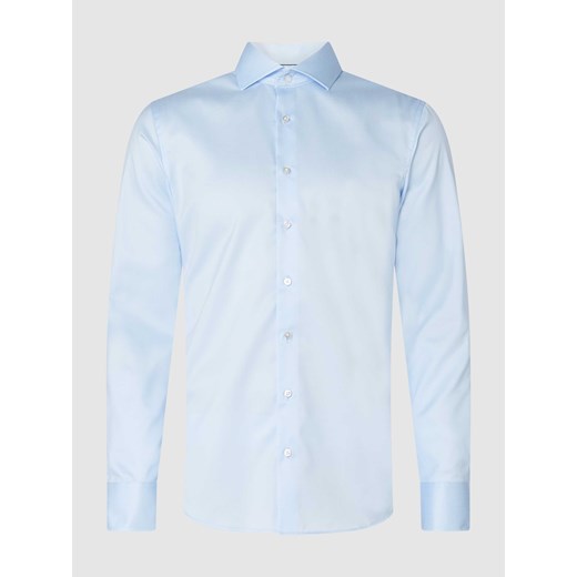 Koszula biznesowa o kroju slim fit z kołnierzykiem typu cutaway ze sklepu Peek&Cloppenburg  w kategorii Koszule męskie - zdjęcie 168330719
