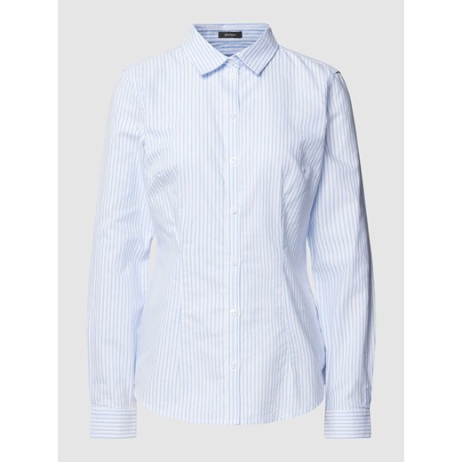 Bluzka koszulowa ze wzorem w paski ze sklepu Peek&Cloppenburg  w kategorii Koszule damskie - zdjęcie 168331019