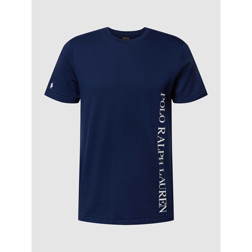 T-shirt z nadrukiem z logo model ‘LOOPBACK’ ze sklepu Peek&Cloppenburg  w kategorii T-shirty męskie - zdjęcie 168331659