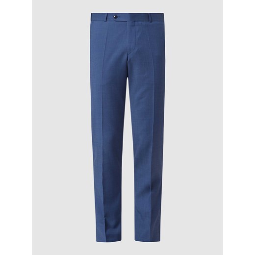 Spodnie do garnituru o kroju slim fit z wełny ze sklepu Peek&Cloppenburg  w kategorii Spodnie męskie - zdjęcie 168332389