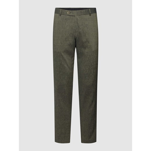 Spodnie do garnituru z fakturowanym wzorem ze sklepu Peek&Cloppenburg  w kategorii Spodnie męskie - zdjęcie 168332478