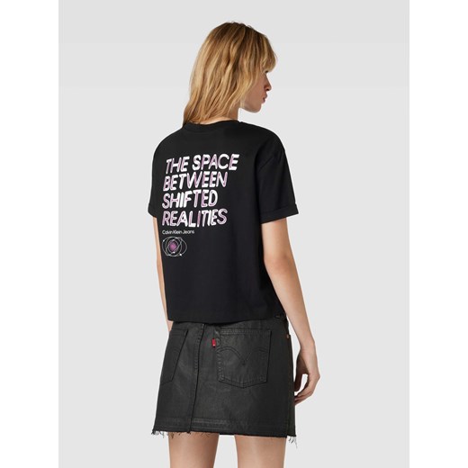 T-shirt z nadrukowanym motywem i logo model ‘FUTURE FADE’ S Peek&Cloppenburg  promocja