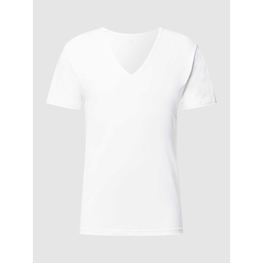 T-shirt z dodatkiem streczu model ‘Das Drunterhemd’ ze sklepu Peek&Cloppenburg  w kategorii T-shirty męskie - zdjęcie 168332568