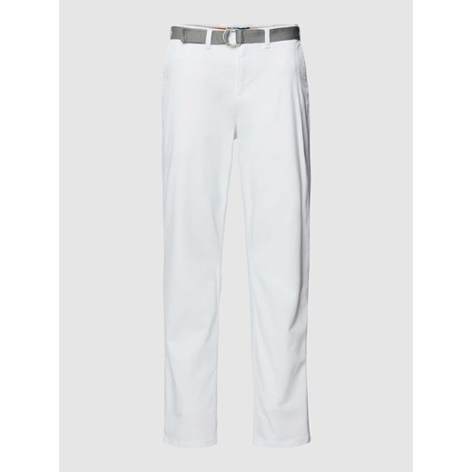 Spodnie materiałowe z wpuszczanymi kieszeniami w stylu francuskim ze sklepu Peek&Cloppenburg  w kategorii Spodnie męskie - zdjęcie 168332886
