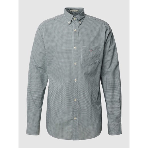 Koszula casualowa o kroju regular fit z wyhaftowanym logo model ‘POPLIN’ Gant L wyprzedaż Peek&Cloppenburg 