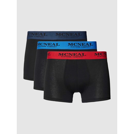 Obcisłe bokserki z elastycznym paskiem z logo w zestawie 3 szt. ze sklepu Peek&Cloppenburg  w kategorii Majtki męskie - zdjęcie 168333608