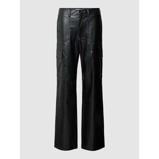 Spodnie z imitacji skóry model ‘MALFY’ ze sklepu Peek&Cloppenburg  w kategorii Spodnie damskie - zdjęcie 168334058
