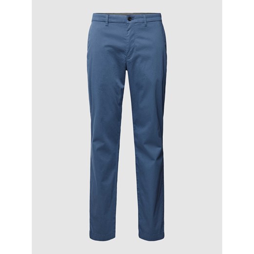 Spodnie materiałowe z fakturowanym wzorem model ‘DENTON’ ze sklepu Peek&Cloppenburg  w kategorii Spodnie męskie - zdjęcie 168334118