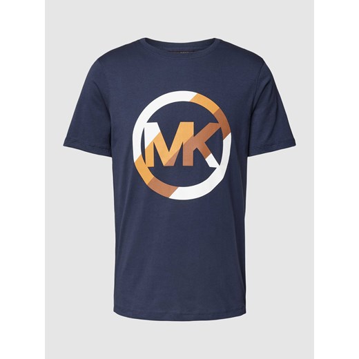 T-shirt z nadrukiem z logo model ‘NU VICTORY’ ze sklepu Peek&Cloppenburg  w kategorii T-shirty męskie - zdjęcie 168334156