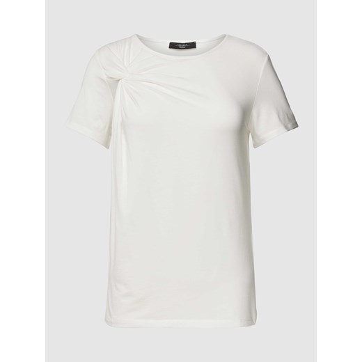 T-shirt z marszczeniami model ‘PERGOLA’ ze sklepu Peek&Cloppenburg  w kategorii Bluzki damskie - zdjęcie 168334925