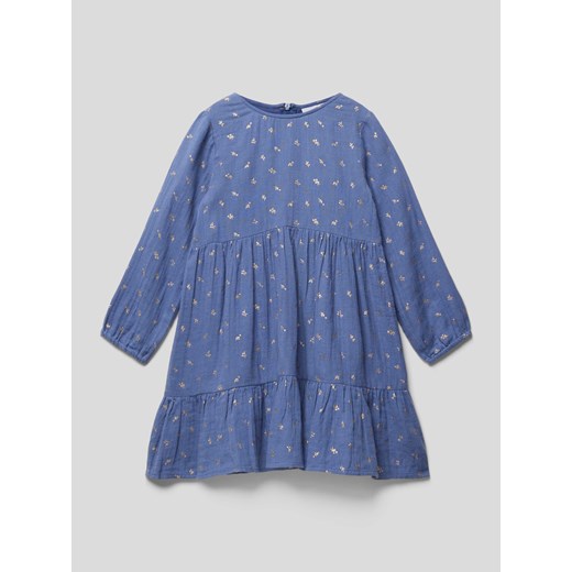 Sukienka o długości do kolan z dołem obszytym falbaną Happy Girls 122 wyprzedaż Peek&Cloppenburg