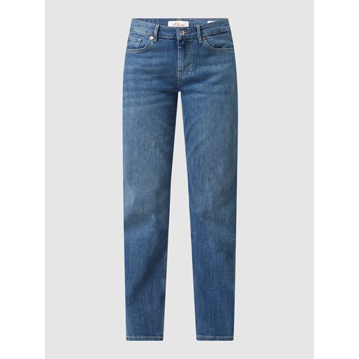 Luźne spodnie z dodatkiem streczu ze sklepu Peek&Cloppenburg  w kategorii Jeansy damskie - zdjęcie 168335339