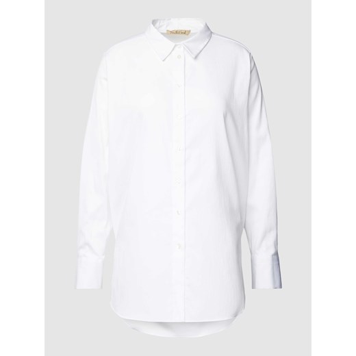 Bluzka koszulowa z kołnierzykiem typu kent i listwą guzikową ze sklepu Peek&Cloppenburg  w kategorii Koszule damskie - zdjęcie 168335708