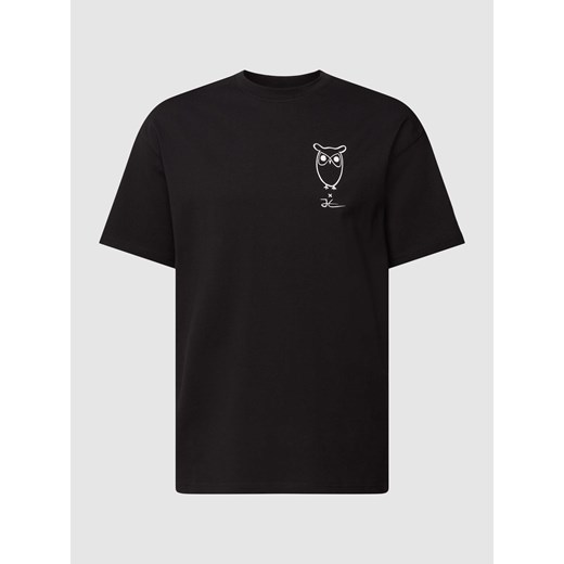T-shirt z nadrukowanym motywem model ‘Loose camp’ Knowledge Cotton Apparel S okazyjna cena Peek&Cloppenburg 