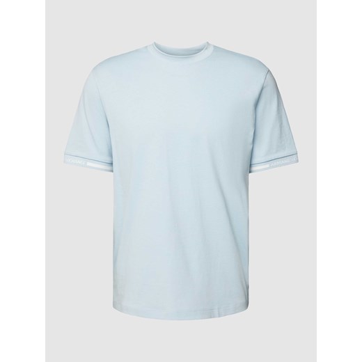 T-shirt z detalami z logo ze sklepu Peek&Cloppenburg  w kategorii T-shirty męskie - zdjęcie 168336019