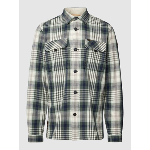 Koszula casualowa o kroju regular fit w szkocką kratę ze sklepu Peek&Cloppenburg  w kategorii Koszule męskie - zdjęcie 168336119