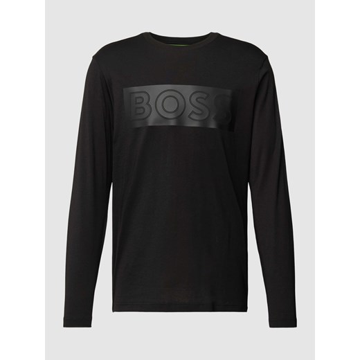Bluzka z długim rękawem i nadrukiem z logo model ‘Togn’ ze sklepu Peek&Cloppenburg  w kategorii T-shirty męskie - zdjęcie 168336175