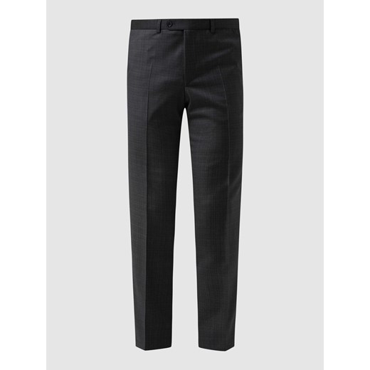 Spodnie do garnituru o kroju modern fit z żywej wełny model ‘Per’ Digel 50 Peek&Cloppenburg 