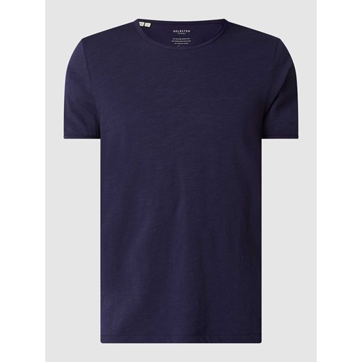 T-shirt z okrągłym dekoltem model ‘Morgan’ Selected Homme L Peek&Cloppenburg 