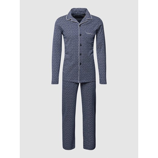Piżama ze wzorem na całej powierzchni model ‘PIPING’ ze sklepu Peek&Cloppenburg  w kategorii Piżamy męskie - zdjęcie 168336788