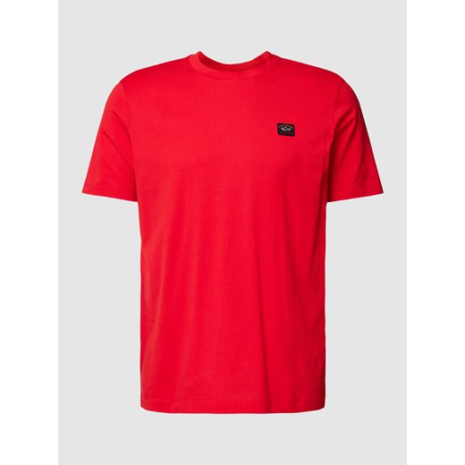 T-shirt z wyhaftowanym logo ze sklepu Peek&Cloppenburg  w kategorii T-shirty męskie - zdjęcie 168336927