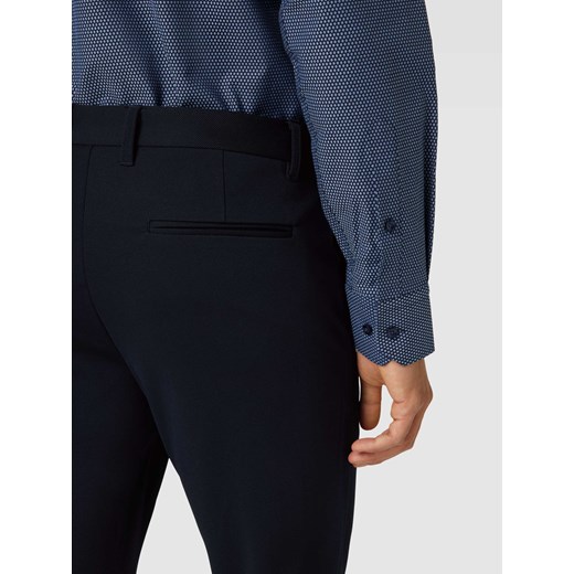 Chinosy o kroju slim fit z bocznymi,wpuszczanymi kieszeniami M Peek&Cloppenburg okazja
