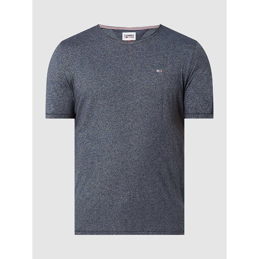 T-shirt o kroju slim fit z wyhaftowanym logo model ‘Jaspe’ ze sklepu Peek&Cloppenburg  w kategorii T-shirty męskie - zdjęcie 168337549