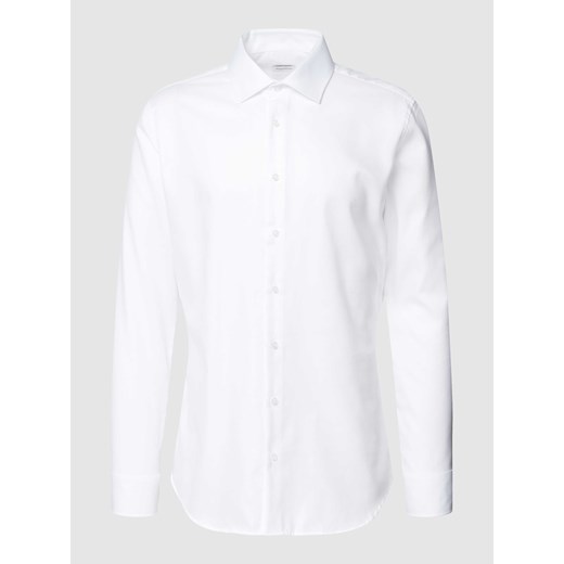 Koszula biznesowa o kroju super slim fit z tkaniny big twill ze sklepu Peek&Cloppenburg  w kategorii Koszule męskie - zdjęcie 168338195