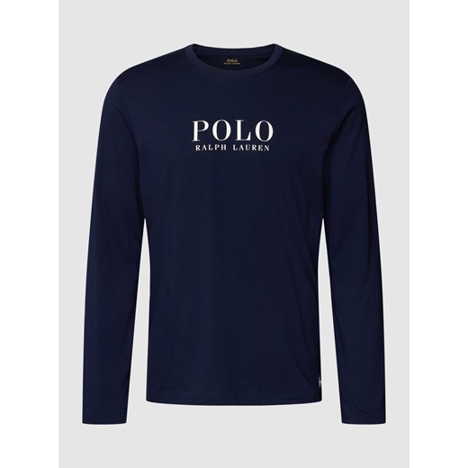 Bluzka z długim rękawem i nadrukiem z logo model ‘LIQUID’ ze sklepu Peek&Cloppenburg  w kategorii T-shirty męskie - zdjęcie 168338245