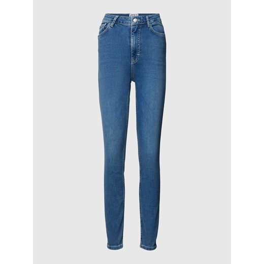 Jeansy o kroju slim fit z wpuszczanymi kieszeniami ze sklepu Peek&Cloppenburg  w kategorii Jeansy damskie - zdjęcie 168338455