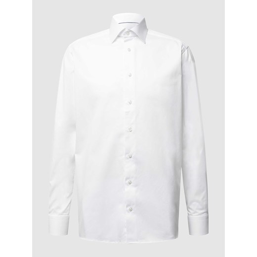 Koszula biznesowa o kroju regular fit z diagonalu ze sklepu Peek&Cloppenburg  w kategorii Koszule męskie - zdjęcie 168339368