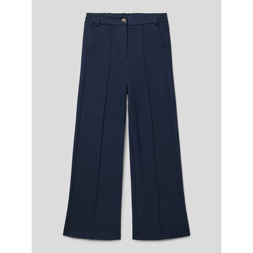 Spodnie materiałowe ze szwami działowymi model ‘CHICK’ ze sklepu Peek&Cloppenburg  w kategorii Spodnie dziewczęce - zdjęcie 168339726