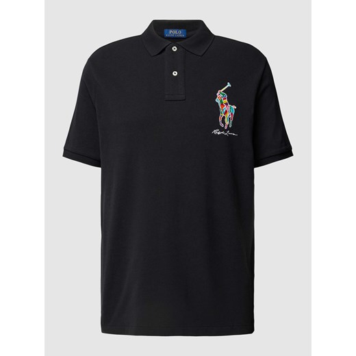 Koszulka polo o kroju classic fit z wyhaftowanym logo ze sklepu Peek&Cloppenburg  w kategorii T-shirty męskie - zdjęcie 168339968