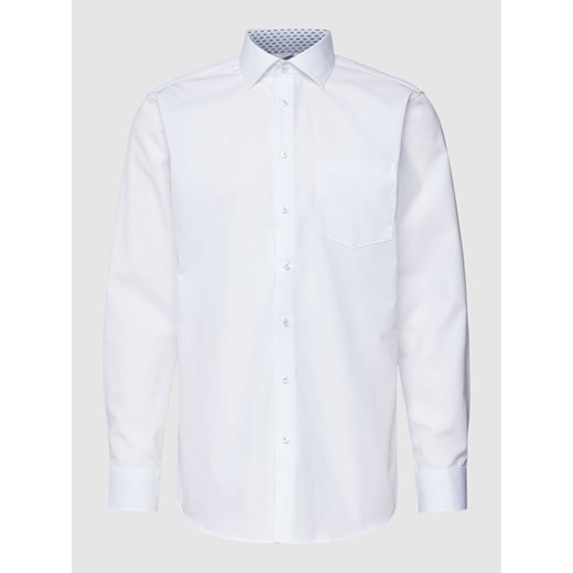 Koszula biznesowa o kroju regular fit z nakładaną kieszenią na piersi ze sklepu Peek&Cloppenburg  w kategorii Koszule męskie - zdjęcie 168340266