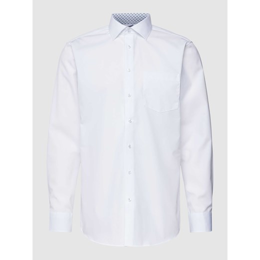 Koszula biznesowa o kroju regular fit z popeliny ze sklepu Peek&Cloppenburg  w kategorii Koszule męskie - zdjęcie 168340266