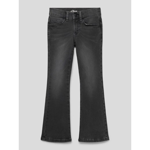 Jeansy rozkloszowane z 5 kieszeniami ze sklepu Peek&Cloppenburg  w kategorii Spodnie dziewczęce - zdjęcie 168340446
