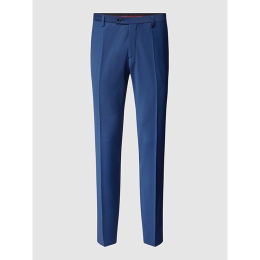 Spodnie do garnituru o kroju slim fit z dodatkiem streczu ze sklepu Peek&Cloppenburg  w kategorii Spodnie męskie - zdjęcie 168340617